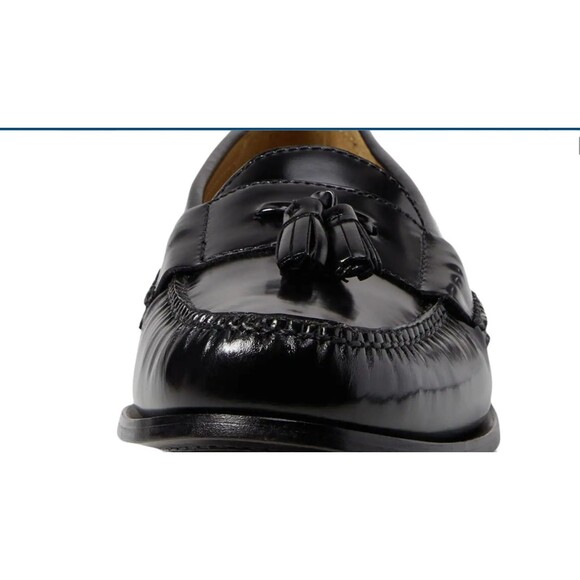 Cole Haan Men\'s Pinch Tassel Loafers 03506 Black - 11.5 D - NEW